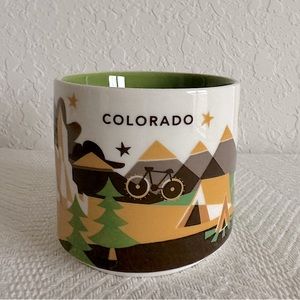 Starbucks Retired Coffee Mug Colorado You Are Here Collection